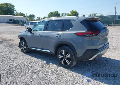 2021 Nissan Rogue Platinum Fwd from USA, damaged, VIN JN8AT3DC6MW104355